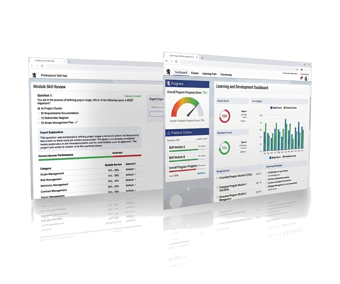 Respiratory Cert progress dashboard preview